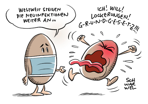 Cartoon: Corona Neuinfektionen (medium) by Schwarwel tagged corona,pendemie,covid19,virus,virusinfektion,neuinfektionen,grundrechte,freiheit,verschwörungstheorie,aluhut,coronaleugner,lockerungen,lockdown,superspreader,superspreading,mundnasenschutz,mundschutz,abstandsregeln,maskenpflicht,impfgegner,wirtschaft,wirtschaftskrise,coronakrise,cartoon,karikatur,schwarwel,corona,pendemie,covid19,virus,virusinfektion,neuinfektionen,grundrechte,freiheit,verschwörungstheorie,aluhut,coronaleugner,lockerungen,lockdown,superspreader,superspreading,mundnasenschutz,mundschutz,abstandsregeln,maskenpflicht,impfgegner,wirtschaft,wirtschaftskrise,coronakrise,cartoon,karikatur,schwarwel