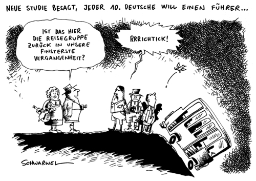 Cartoon: Deutsche driften nach rechts (medium) by Schwarwel tagged deutschland,schwarwel,karikatur,debatte,integration,führer,rechts,deutsche,regierung,partei,ausländer,ausland,abschiebung,migration,zuwanderung,populismus,spd,türkei,islam,araber,arabisch,gabriel,seehofer,ausländerfeindlichkeit,national,nationalistisch,re,deutschland,debatte,integration,führer,rechts,deutsche,regierung,ausland,abschiebung,migration,zuwanderung,ausländer,partei,arabisch,araber,türkei,spd,populismus,islam,gabriel,seehofer,ausländerfeindlichkeit,national,nationalistisch