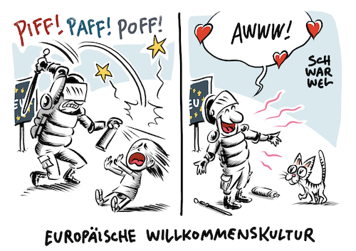 Cartoon: Europa und die Flüchtenden (medium) by Schwarwel tagged eu,europa,flüchtliunge,geflüchtete,flüchtlingspolitik,flüchtlingskrise,willkommenskultur,außengrenze,grenze,türkei,griechenland,srien,addas,erdogan,krieg,militäreinsatz,kriegsgebiet,flüchtlingscamp,russland,putin,ankara,idlib,polizei,poluzeieinsatz,cartoon,karikatur,schwarwel,eu,europa,flüchtliunge,geflüchtete,flüchtlingspolitik,flüchtlingskrise,willkommenskultur,außengrenze,grenze,türkei,griechenland,srien,addas,erdogan,krieg,militäreinsatz,kriegsgebiet,flüchtlingscamp,russland,putin,ankara,idlib,polizei,poluzeieinsatz,cartoon,karikatur,schwarwel