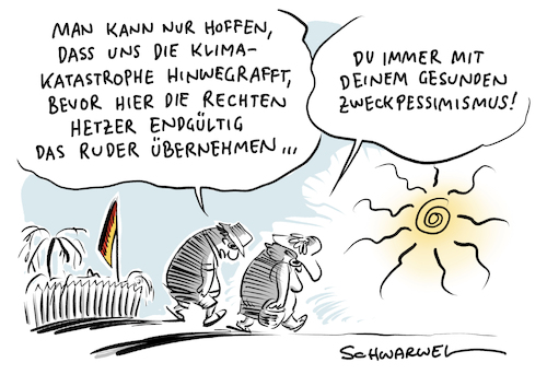 Extremismus Hitze Hetze