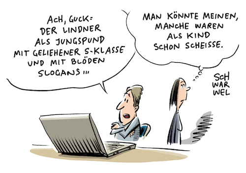 Cartoon: FDP Christian Lindner (medium) by Schwarwel tagged wahl,bundestagswahl,wahlkampf,bundestagswahlkampf,partei,parteiprogramm,parteiprogramme,partien,fdp,lindner,demokratie,politik,politiker,deutschland,demokraten,karikatur,schwarwel,wahl,bundestagswahl,wahlkampf,bundestagswahlkampf,partei,parteiprogramm,parteiprogramme,partien,fdp,lindner,demokratie,politik,politiker,deutschland,demokraten,karikatur,schwarwel