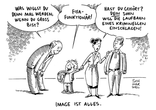 Cartoon: FIFA Skandal Verhaftungen (medium) by Schwarwel tagged fifa,skandal,verhaftungen,spitzenfunktionäre,fußball,recht,gesetz,karikatur,schwarwel,kriminell,fifa,skandal,verhaftungen,spitzenfunktionäre,fußball,recht,gesetz,karikatur,schwarwel,kriminell