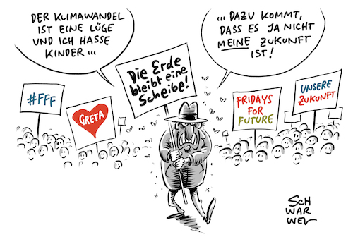 Cartoon: fridaysforfuture Greta Thunber (medium) by Schwarwel tagged fridays,for,future,fridaysforfuture,greta,thunberg,klima,klimawandel,klimaaktivist,klimaschutz,umwelt,umweltschutz,umweltschützer,demo,schulstreik,schuldemo,schülerstreik,junge,generation,schülerdemo,schwänzen,schulpflicht,klimademonstration,schülerproteste,klimapolitik,erderwärmung,jugendklimakonferenz,cartoon,karikatur,schwarwel,fridays,for,future,fridaysforfuture,greta,thunberg,klima,klimawandel,klimaaktivist,klimaschutz,umwelt,umweltschutz,umweltschützer,demo,schulstreik,schuldemo,schülerstreik,junge,generation,schülerdemo,schwänzen,schulpflicht,klimademonstration,schülerproteste,klimapolitik,erderwärmung,jugendklimakonferenz,cartoon,karikatur,schwarwel