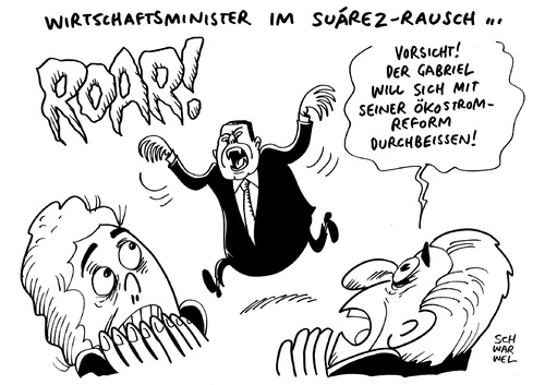 Cartoon: Fußball Beißattacke Ökostrom (medium) by Schwarwel tagged bundestag,votum,rechtsausschuss,sigmar,gabriel,ökostrom,reform,strom,energie,beißattacke,beißen,fußball,wm,uruguay,fußballstar,luis,suarez,gegner,kontrahent,karikatur,schwarwel,bundestag,votum,rechtsausschuss,sigmar,gabriel,ökostrom,reform,strom,energie,beißattacke,beißen,fußball,wm,uruguay,fußballstar,luis,suarez,gegner,kontrahent,karikatur,schwarwel