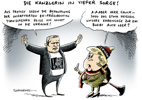 Gauck Ukraine Timoschenke