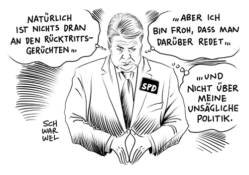 Gerüchte über Sigmar Gabriel