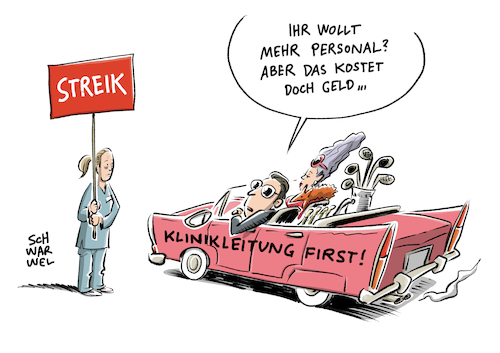 Gesundheitswesen Streik