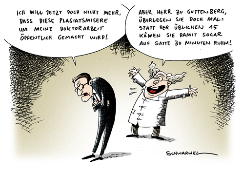 Cartoon: Guttenberg Rückzieher (medium) by Schwarwel tagged guttenberg,plagiat,affäre,rückzug,politik,mann,urheber,gericht,betrug,uni,doktor,doktorarbeit,fälschung,karikatur,schwarwel,guttenberg,plagiat,affäre,rückzug,politik,mann,urheber,gericht,doktor,uni,doktorarbeit,fälschung