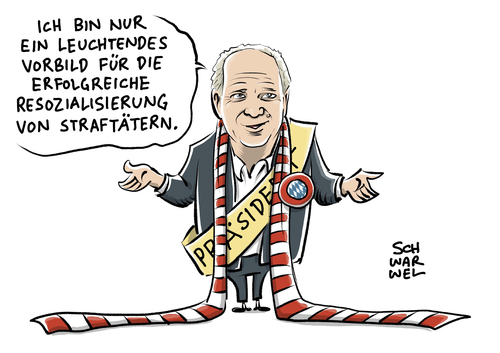 Hoeneß Präsidentenamt