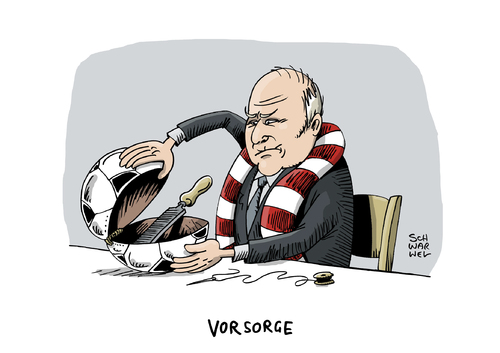 Cartoon: Hoeneß Prozess Steuerschuld (medium) by Schwarwel tagged hoeneß,steuerprozessauftakt,steuerhinterziehung,millionenhöhe,steuer,prozess,gericht,strafverfahren,verfahren,recht,gesetz,richter,betrug,finanzamt,sport,fußball,team,karikatur,schwarwel,steuerschuld,hoeneß,steuerprozessauftakt,steuerhinterziehung,millionenhöhe,steuer,prozess,gericht,strafverfahren,verfahren,recht,gesetz,richter,betrug,finanzamt,sport,fußball,team,karikatur,schwarwel,steuerschuld