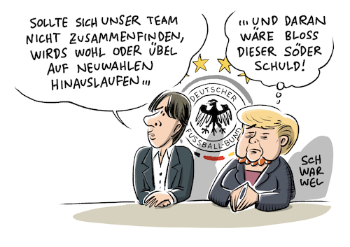 Jamaika Sondierungen Fußball