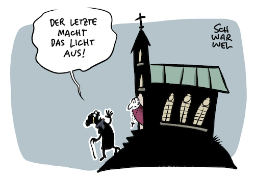 Cartoon: Kirchenaustritte Missbrauch (medium) by Schwarwel tagged katholische,kirche,religion,gott,papst,kirchenaustritte,missbrauch,sexuelle,belästigung,cartoon,karikatur,schwarwel,katholische,kirche,religion,gott,papst,kirchenaustritte,missbrauch,sexuelle,belästigung,cartoon,karikatur,schwarwel