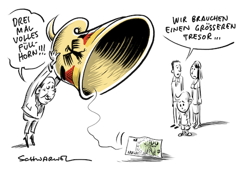 Cartoon: Konjunkturpaket Kinderbonus (medium) by Schwarwel tagged corona,covid19,pandemie,epidemie,seuche,coronakrise,coronavirus,munschutz,abstandsregeln,lockdown,lockerungen,wirtschaftskrise,wirtschaft,geld,finanzen,konjunkturpaket,mehrwertsteuer,mehrwertsteuersenkung,bundesregierung,kinderbonus,groko,groß0e,koalition,kindergeld,kommunen,hilfe,ankurbeln,überbrückungshilfen,hilfsprogramm,krise,finanzkrise,konjunkturprogramm,maßnahmepaket,cartoon,karikatur,schwarwel,corona,covid19,pandemie,epidemie,seuche,coronakrise,coronavirus,munschutz,abstandsregeln,lockdown,lockerungen,wirtschaftskrise,wirtschaft,geld,finanzen,konjunkturpaket,mehrwertsteuer,mehrwertsteuersenkung,bundesregierung,kinderbonus,groko,groß0e,koalition,kindergeld,kommunen,hilfe,ankurbeln,überbrückungshilfen,hilfsprogramm,krise,finanzkrise,konjunkturprogramm,maßnahmepaket,cartoon,karikatur,schwarwel