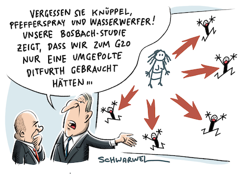 Cartoon: Maischberger Ditfurth (medium) by Schwarwel tagged karikatur,schwarwel,g20,gipfel,hamburg,schwarzer,block,der,schwarze,links,linksextrem,gewalttätig,brennende,barrikaden,autos,demo,demonstration,staatschefs,regierungschefs,schanzenviertel,polizei,polizeigewalt,friedliche,gewaltbereit,krawalltouristen,talk,tv,show,fernsehen,maischberger,eklat,streit,ditfurth,bosbach,cdu,politiker,politikerin,krawalle