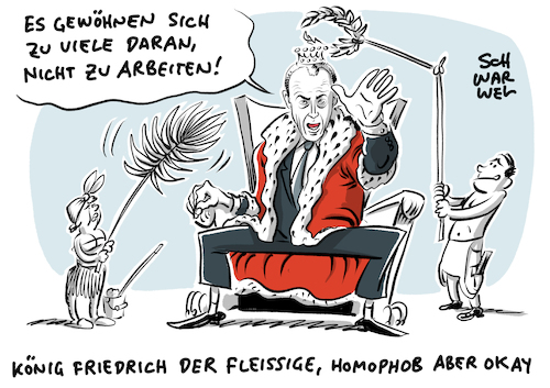 Cartoon: Merz Coronakrise Arbeit (medium) by Schwarwel tagged friedrich,merz,cdu,vorsitz,kanzler,kanzleramt,arbeit,kurzarbeit,coronakrise,corona,pandemie,lockdown,arbeitslosigkeit,arbeitslos,wirtschaft,finanzen,homophobie,schwul,schwule,kurzarbeitergeld,wirtschaftskrise,pädophilie,kanzlerkandidat,sexuelle,orientierung,cartoon,karikatur,schwarwel,friedrich,merz,cdu,vorsitz,kanzler,kanzleramt,arbeit,kurzarbeit,coronakrise,corona,pandemie,lockdown,arbeitslosigkeit,arbeitslos,wirtschaft,finanzen,homophobie,schwul,schwule,kurzarbeitergeld,wirtschaftskrise,pädophilie,kanzlerkandidat,sexuelle,orientierung,cartoon,karikatur,schwarwel