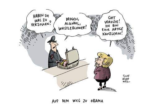 Cartoon: NSA Abhörskandal Snowden (medium) by Schwarwel tagged nsa,abhörskandal,merkel,snowden,anhörung,daten,skandal,karikatur,schwarwel,nsa,abhörskandal,merkel,snowden,anhörung,daten,skandal,karikatur,schwarwel