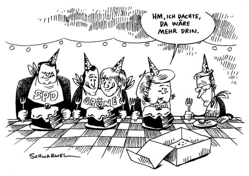 Cartoon: Parteien-Umfragewerte gut (medium) by Schwarwel tagged partei,umfrageumfragewerte,spd,grüne,die,grünen,deutschland,regierung,politik,positiv,angela,merkel,gabriel,guideo,westerwelle,karikatur,schwarwel,partei,umfrageumfragewerte,umfrage,spd,grüne,deutschland,regierung,grünen,positiv,angela merkel,guideo westerwelle,angela,merkel,guideo,westerwelle