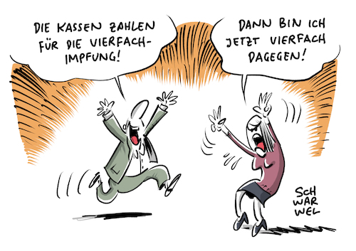 Cartoon: Schutz gegen Grippe Impfung (medium) by Schwarwel tagged schutz,grippe,krank,krankheit,kassen,krankenkasse,krankenkassen,impfstoff,impfung,impfen,patient,privatpatient,kassenpatient,doktor,arzt,medizin,pharma,pharmaindustrie,ärzte,klinik,kliniken,krankenhaus,deutsche,stiftung,patientenschutz,grippewelle,influenza,epidemie,arztbesuch,krankheitsausfälle,dreifachimpfstoff,vierfachimpfstoff,grippeschutzimpfung,gesetzliche,infektion,erkrankung,virus,viren,virusstamm,personal,pflege,pflegepersonal,krankenhauspersonal,wirtschaft,geld,finanzen,cartoon,karikatur,schwarwel,schutz,grippe,krank,krankheit,kassen,krankenkasse,krankenkassen,impfstoff,impfung,impfen,patient,privatpatient,kassenpatient,doktor,arzt,medizin,pharma,pharmaindustrie,ärzte,klinik,kliniken,krankenhaus,deutsche,stiftung,patientenschutz,grippewelle,influenza,epidemie,arztbesuch,krankheitsausfälle,dreifachimpfstoff,vierfachimpfstoff,grippeschutzimpfung,gesetzliche,infektion,erkrankung,virus,viren,virusstamm,personal,pflege,pflegepersonal,krankenhauspersonal,wirtschaft,geld,finanzen,cartoon,karikatur,schwarwel