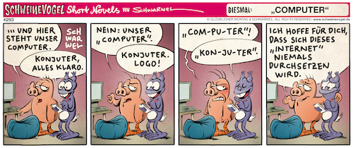 Schweinevogel Computer