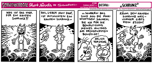 Cartoon: Schweinevogel Schrunz (medium) by Schwarwel tagged schweinevogel,schwarwel,iron,doof,fortschritt,technik,werkzeug,comic,comicfigur,leipzig,comicstar,küche,haushalt,essen,nahrung,freundschaft,alltag,satire,witzig,schweinevogel,schwarwel,iron,doof,fortschritt,technik,werkzeug,comic,comicfigur,leipzig,comicstar,küche,haushalt,essen,nahrung,freundschaft,alltag,satire,witzig