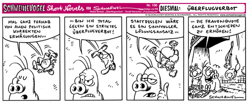 Schweinevogel Überflugverbot