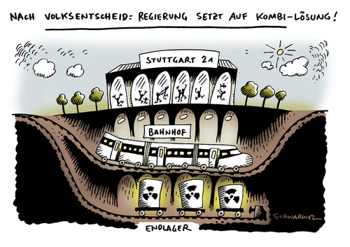 Stuttgart 21 Endlager