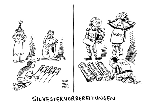 Terrorangst Silvesterfeiern