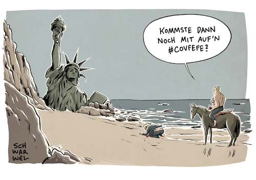 Cartoon: Trump Klimaabkommen (medium) by Schwarwel tagged donald,trump,abkehr,pariser,klimaabkommen,klimavertrag,klima,klimaschutz,opfer,erderwärmung,putin,russland,us,usa,amerika,klimawandel,abkommen,klimaschutzabkommen,covfefe,karikatur,schwarwel,donald,trump,abkehr,pariser,klimaabkommen,klimavertrag,klima,klimaschutz,opfer,erderwärmung,putin,russland,us,usa,amerika,klimawandel,abkommen,klimaschutzabkommen,covfefe,karikatur,schwarwel