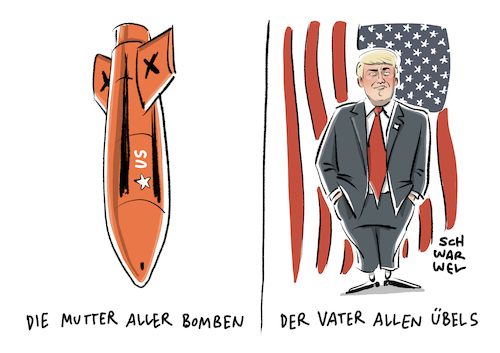 Trump Mutter aller Bomben