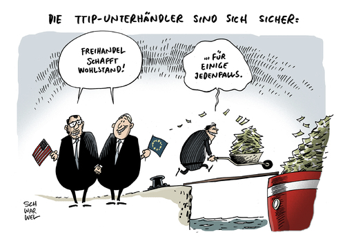 Cartoon: TTIP Freihandelsabkommen (medium) by Schwarwel tagged ttip,freihandelsabkommen,eu,europäische,union,usa,us,hinter,verschlossenen,türen,geheim,unterhändler,handel,wirtschaft,finanzen,freihandel,wohlstand,geld,parlament,abhör,äffäre,skandal,überwachung,snowden,ausschluss,ein,transatlantisches,handels,und,investitionsabkommen,karikatur,schwarwel,ttip,freihandelsabkommen,eu,europäische,union,usa,us,hinter,verschlossenen,türen,geheim,unterhändler,handel,wirtschaft,finanzen,freihandel,wohlstand,geld,parlament,abhör,äffäre,skandal,überwachung,snowden,ausschluss,ein,transatlantisches,handels,und,investitionsabkommen,karikatur,schwarwel