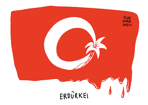 Cartoon: Türkische Offensive in Syrien (medium) by Schwarwel tagged türkei,erdogan,diktatur,terror,krieg,meinungsfreiheit,pressefreiheit,staatsoberhaupt,staatspräsident,syrien,assad,festnahmen,terrorpropaganda,propaganda,protest,widerstand,demo,demonstration,militär,militäroffensive,urdische,volksverteidigungseinheiten,ypg,arbeiterpartei,pkk,terrororganisation,karikatur,schwarwel,türkei,erdogan,diktatur,terror,krieg,meinungsfreiheit,pressefreiheit,staatsoberhaupt,staatspräsident,syrien,assad,festnahmen,terrorpropaganda,propaganda,protest,widerstand,demo,demonstration,militär,militäroffensive,urdische,volksverteidigungseinheiten,ypg,arbeiterpartei,pkk,terrororganisation,karikatur,schwarwel