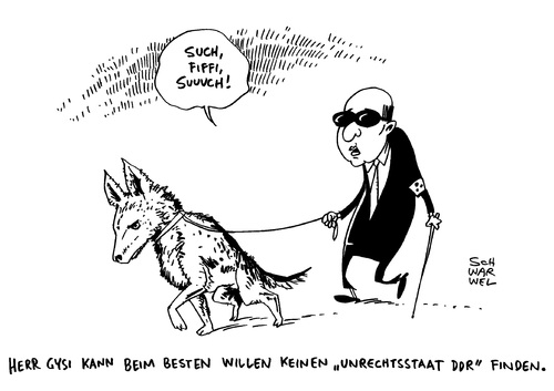 Cartoon: War die DDR ein Unrechtsstaat (medium) by Schwarwel tagged ddr,deutsche,demokratische,republik,linke,links,debatte,unrechtsstaat,staat,unrecht,frieden,freiheit,demokratie,25,jahre,friedliche,revolution,mauerfall,ost,west,sozialismus,kommunismus,karikatur,schwarwel,gregor,gysi,ddr,deutsche,demokratische,republik,linke,links,debatte,unrechtsstaat,staat,unrecht,frieden,freiheit,demokratie,25,jahre,friedliche,revolution,mauerfall,ost,west,sozialismus,kommunismus,karikatur,schwarwel,gregor,gysi