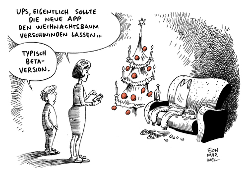 Cartoon: Weihnachtsbäume Entsorgung (medium) by Schwarwel tagged weihnachten,weihnachtsbäume,entsorgen,entsorgung,tothölzer,karikatur,schwarwel,app,beta,version,weihnachten,weihnachtsbäume,entsorgen,entsorgung,tothölzer,karikatur,schwarwel,app,beta,version