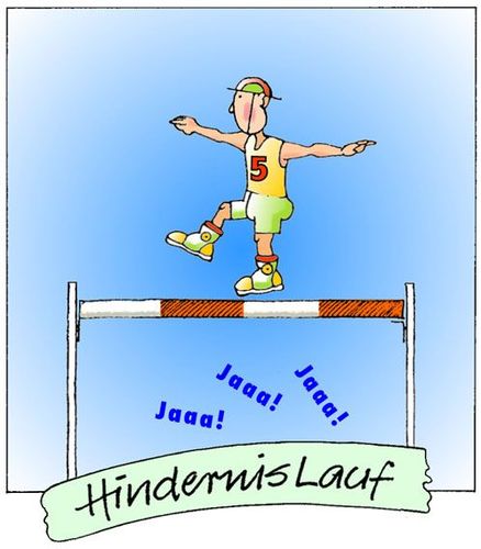 Cartoon: SPORT ist COOL! (medium) by Zotto tagged eislauf,ringkampf,hammerwerfen,hindernislauf,korbball,kugelstoßen,bogenschießen,wasserball