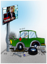 Cartoon: Germany tsunami ! (small) by Shahid Atiq tagged germany