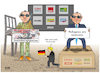 Cartoon: Refugees as a tool in election! (small) by Shahid Atiq tagged germany