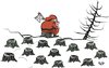 Cartoon: Santa Claus (small) by beto cartuns tagged global warming deforestation christmas