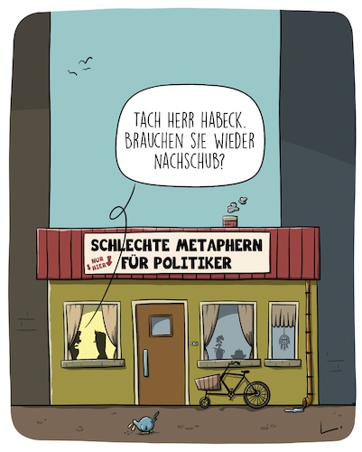 Cartoon: Metaphern (medium) by SCHÖN BLÖD tagged thomas,luft,cartoonalarm,metapher,shop,laden,geschäft,robert,habeck,politiker,grüne,thomas,luft,cartoonalarm,metapher,shop,laden,geschäft,robert,habeck,politiker,grüne