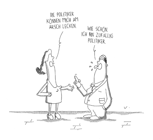 Cartoon: Politiker (medium) by SCHÖN BLÖD tagged thomas,luft,cartoon,lustig,lecken,politiker,arsch,mann,frau,thomas,luft,cartoon,lustig,lecken,politiker,arsch,mann,frau