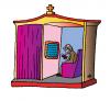 Cartoon: Admission (small) by Alexei Talimonov tagged admission,confession,religion,church