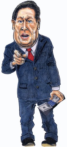 Cartoon: Al Gore (medium) by jean gouders cartoons tagged al,gore,unconvenient,truth,jean,gouders,al gore,karikatur,karikaturen,gb,al,gore