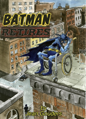 Batman retires By jean gouders cartoons | Media & Culture Cartoon | TOONPOOL