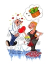 Cartoon: Valentinstag (small) by irlcartoons tagged valentinstag,valentin,liebe,love,verliebt,paar,ehe,ehealltag,beziehung,geschenke,herz,geldgier,berechnung,freundschaft,liebesmensch,romantik,brauchtum,brauch,tradition,blumen,rosen,schokoherzen,partner,partnerschaft,liebesbeweis