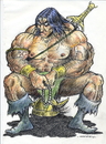 Cartoon: conan zade (small) by aceratur tagged conan,zade