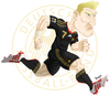 Cartoon: Sebastian SCHWEINSTEIGER (small) by ELPEYSI tagged sebastian,schweinsteiger,alemania,futbol