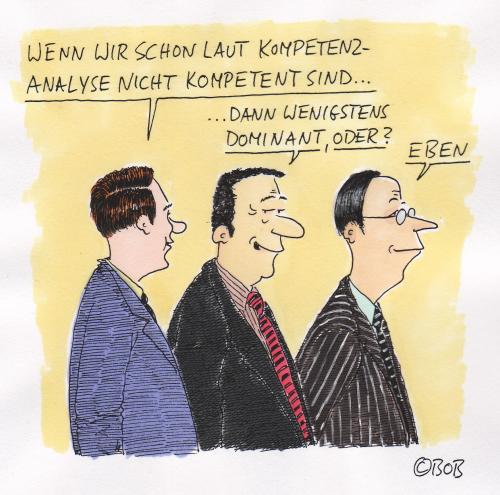 Cartoon: Eben ! (medium) by Christian BOB Born tagged führung,chefs,wichtigkeit,chef,boss,firma,unternehmen,geschäfte,wichtig,wichtigkeit,dominant,analyse,wirtschaft,geschäftsführung,geschäftsführer,wirtschaftsboss