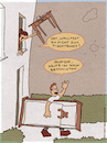 Cartoon: Sport (small) by hollers tagged tischtennis,tisch,bett,tennis,batminton,sport,sportprogramm